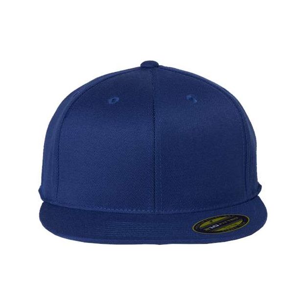 Flexfit 210® Flat Bill Cap - Flexfit 6210FF Flexfit Royal Blue S/M