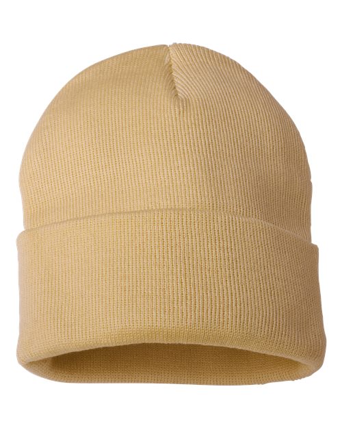 Sportsman 12" Solid Cuffed Beanie - Sportsman SP12 Sportsman Camel One Size