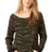 Royal Apparel 3120CMO Women's Camo Fleece Raglan Sweatshirt - Camo