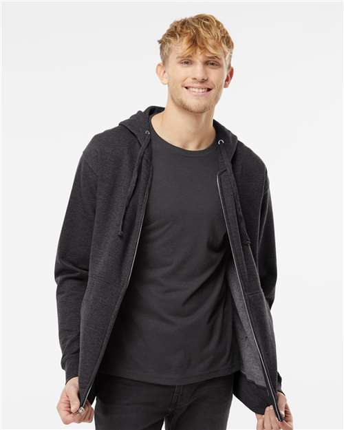 Independent Trading Co. SS4500Z Unisex Midweight Full-Zip Hooded Sweatshirt | Wholesale Full-Zip Hoodie