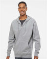 Independent Trading Co. SS4500Z Unisex Midweight Full-Zip Hooded Sweatshirt | Wholesale Full-Zip Hoodie