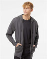 Independent Trading Co. SS4500Z Unisex Midweight Full-Zip Hooded Sweatshirt | Wholesale Full-Zip Hoodie