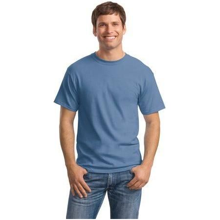 Mens ComfortSoft Heavyweight 100% Cotton T-Shirt Joe's USA Small Denim Blue