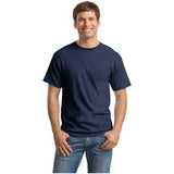 Mens ComfortSoft Heavyweight 100% Cotton T-Shirt Joe's USA Small Navy