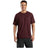 Mens Dry Zone Short Sleeve Raglan T-Shirt DRI-EQUIP X-Small Maroon