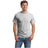 Mens ComfortBlend EcoSmart 50/50 Cotton/Poly T-Shirt Joe's USA Small Ash