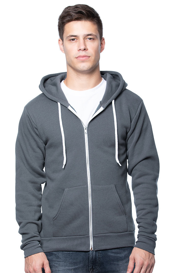 Royal Apparel 3150 Unisex Fashion Fleece Zip Hoodie - Asphalt