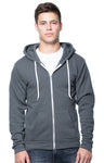 Royal Apparel 3150 Unisex Fashion Fleece Zip Hoodie - Asphalt