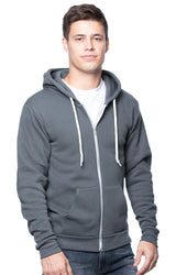 Royal Apparel 3150 Unisex Fashion Fleece Zip Hoodie - Asphalt