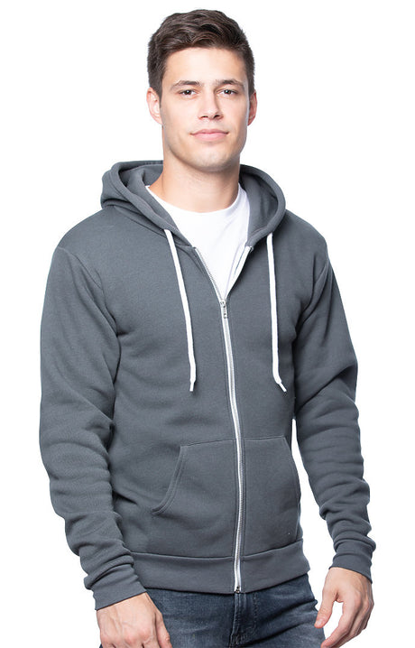 Royal Apparel 3150 Unisex Fashion Fleece Zip Hoodie - Asphalt