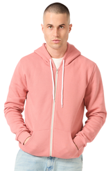 Royal Apparel 3150 Unisex Fashion Fleece Zip Hoodie - Desert Rose