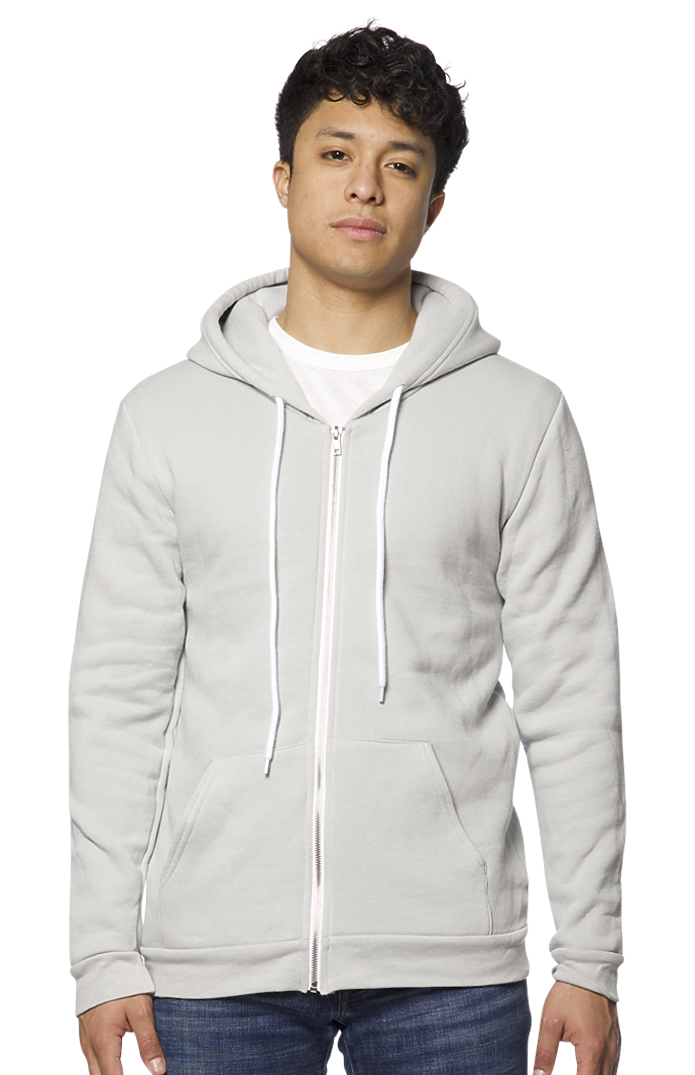 Royal Apparel 3150 Unisex Fashion Fleece Zip Hoodie - Glacier