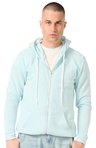 Royal Apparel 3150 Unisex Fashion Fleece Zip Hoodie - Heather Breeze