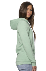 Royal Apparel 3150 Unisex Fashion Fleece Zip Hoodie - Heather Sage