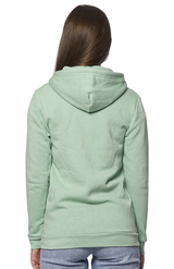Royal Apparel 3150 Unisex Fashion Fleece Zip Hoodie - Heather Sage