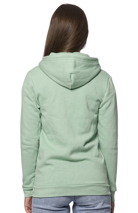 Royal Apparel 3150 Unisex Fashion Fleece Zip Hoodie - Heather Sage