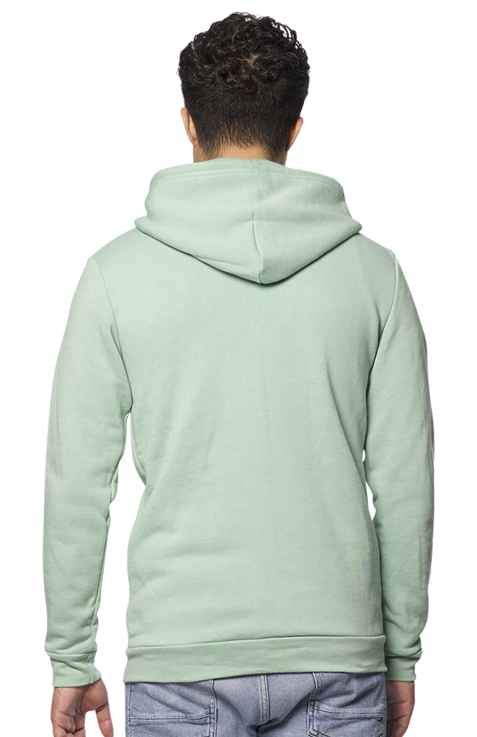 Royal Apparel 3150 Unisex Fashion Fleece Zip Hoodie - Heather Sage