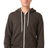 Royal Apparel 3150 Unisex Fashion Fleece Zip Hoodie - Heather Smoke
