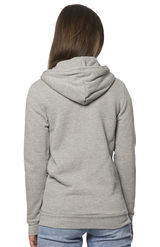 Royal Apparel 3150 Unisex Fashion Fleece Zip Hoodie - Heather Grey