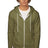 Royal Apparel 3150 Unisex Fashion Fleece Zip Hoodie - Olive Drab
