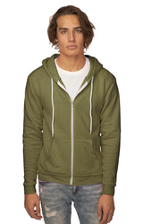 Royal Apparel 3150 Unisex Fashion Fleece Zip Hoodie - Olive Drab