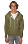 Royal Apparel 3150 Unisex Fashion Fleece Zip Hoodie - Olive Drab