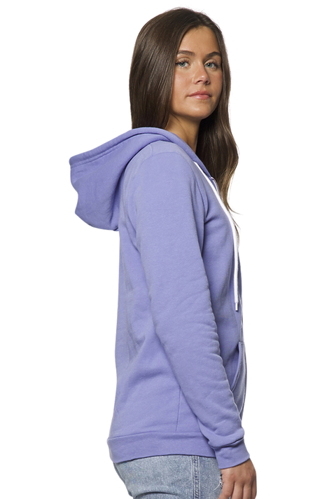 Royal Apparel 3150 Unisex Fashion Fleece Zip Hoodie - Periwinkle