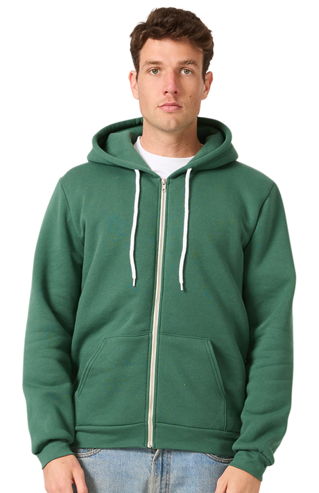 Royal Apparel 3150 Unisex Fashion Fleece Zip Hoodie - 50/50 Pine