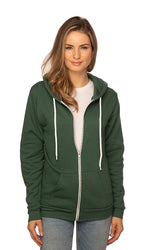 Royal Apparel 3150 Unisex Fashion Fleece Zip Hoodie - 50/50 Pine