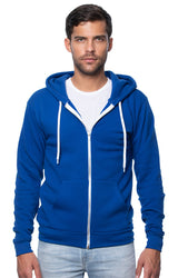 Royal Apparel 3150 Unisex Fashion Fleece Zip Hoodie - Royal