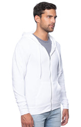 Royal Apparel 3150 Unisex Fashion Fleece Zip Hoodie - White