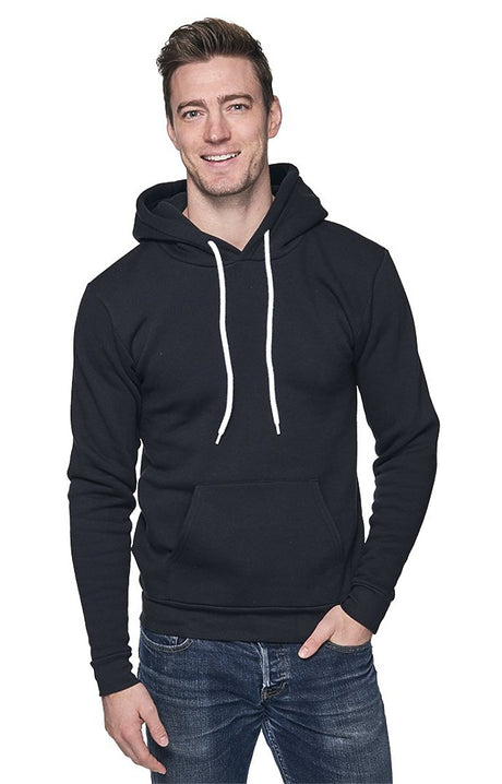 Royal Apparel 3155 Unisex Fashion Fleece Pullover Hoodie - Black