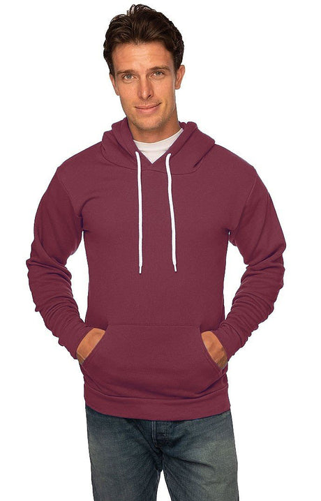 Royal Apparel 3155 Unisex Fashion Fleece Pullover Hoodie - Burgundy