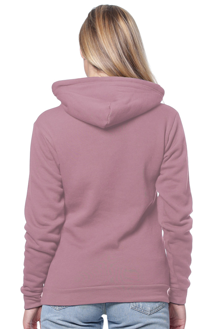 Royal Apparel 3155 Unisex Fashion Fleece Pullover Hoodie - Desert Rose