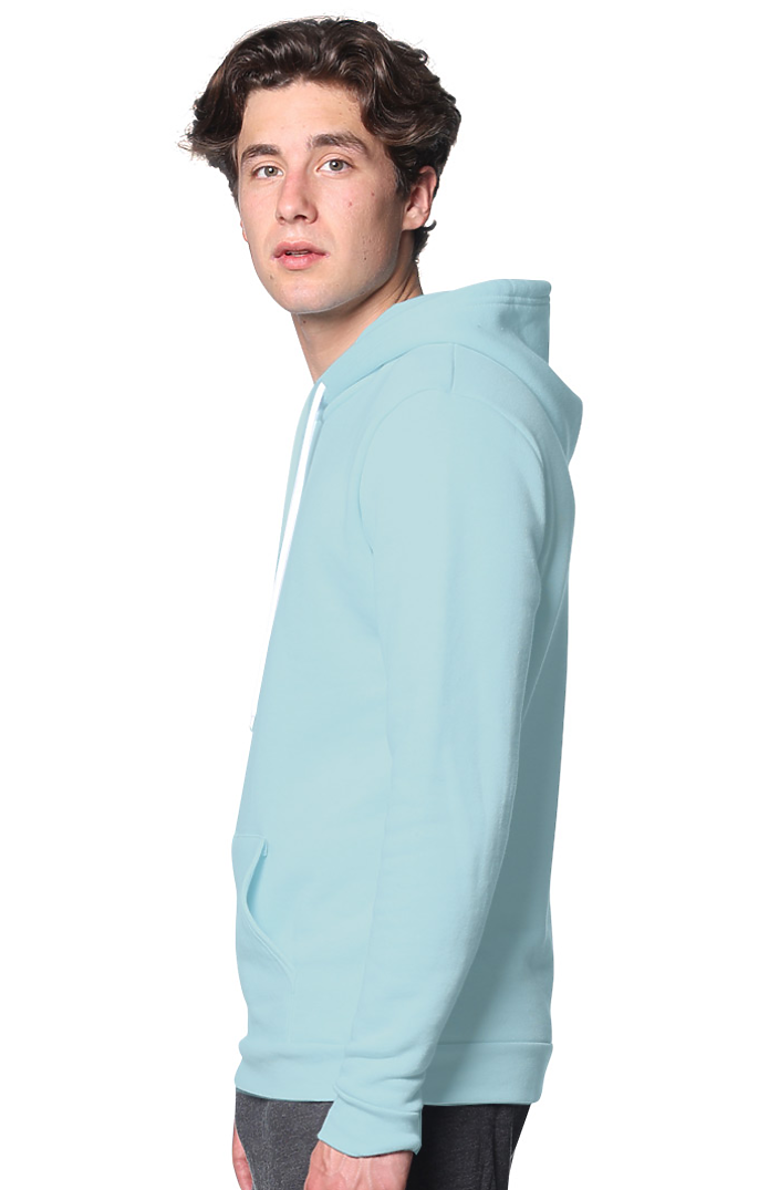 Royal Apparel 3155 Unisex Fashion Fleece Pullover Hoodie - Heather Breeze