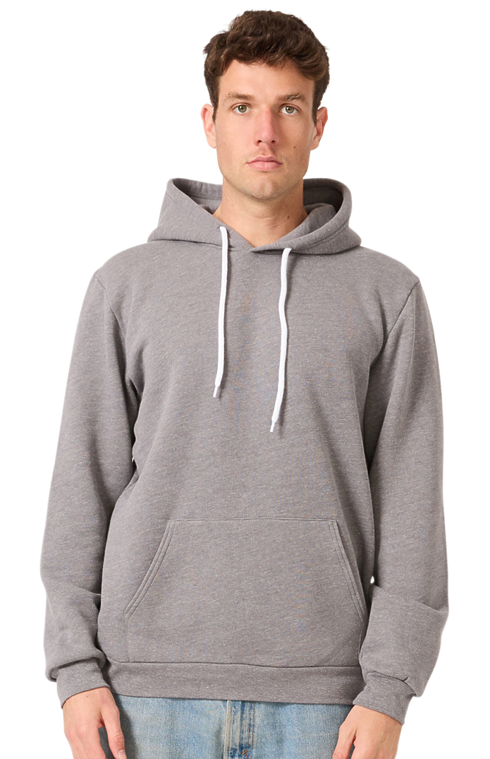 Royal Apparel 3155 Unisex Fashion Fleece Pullover Hoodie - Heather Charcoal