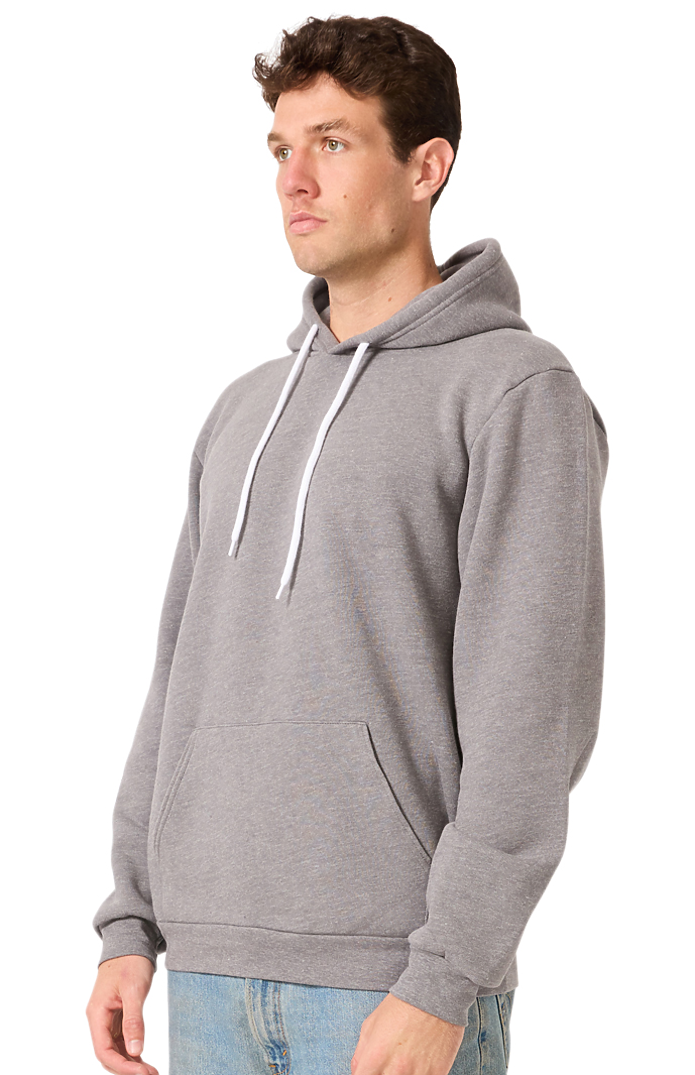 Royal Apparel 3155 Unisex Fashion Fleece Pullover Hoodie - Heather Charcoal