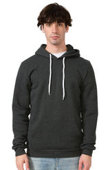 Royal Apparel 3155 Unisex Fashion Fleece Pullover Hoodie - Heather Dark Grey