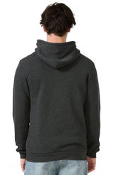 Royal Apparel 3155 Unisex Fashion Fleece Pullover Hoodie - Heather Dark Grey