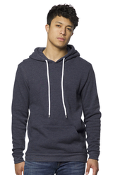 Royal Apparel 3155 Unisex Fashion Fleece Pullover Hoodie - Heather Indigo