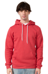 Royal Apparel 3155 Unisex Fashion Fleece Pullover Hoodie - Heather True Red