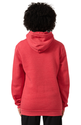 Royal Apparel 3155 Unisex Fashion Fleece Pullover Hoodie - Heather True Red