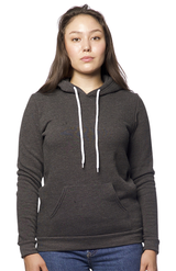 Royal Apparel 3155 Unisex Fashion Fleece Pullover Hoodie - Heather Smoke