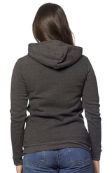 Royal Apparel 3155 Unisex Fashion Fleece Pullover Hoodie - Heather Smoke