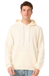 Royal Apparel 3155 Unisex Fashion Fleece Pullover Hoodie - Natural