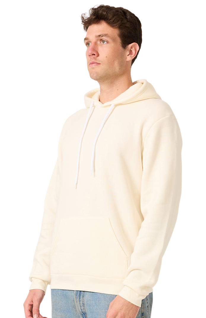 Royal Apparel 3155 Unisex Fashion Fleece Pullover Hoodie - Natural