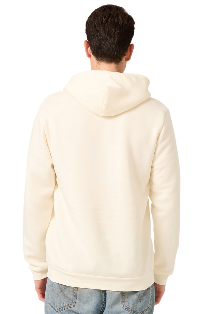 Royal Apparel 3155 Unisex Fashion Fleece Pullover Hoodie - Natural