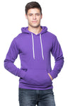 Royal Apparel 3155 Unisex Fashion Fleece Pullover Hoodie - Purple