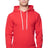 Royal Apparel 3155 Unisex Fashion Fleece Pullover Hoodie - Red
