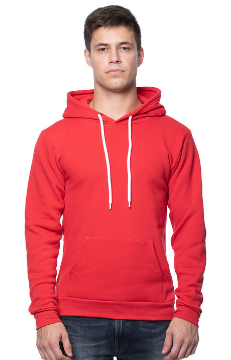 Royal Apparel 3155 Unisex Fashion Fleece Pullover Hoodie - Red